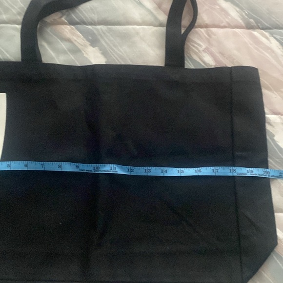 Black sexy back sexy front canvas tote about 13 x 20 See all pics description - Picture 5 of 7